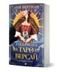 Гледачката на таро от Версай" е исторически роман с корица, изобразяваща жена в разкошна рокля с таро карти и златен ореол на фон с украси.-3-thumb