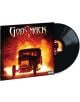 Изображението показва преиздаването на Godsmack - 1000hp (VINYL) с обложка с пламтящ хотрод автомобил на оранжев и червен огнен фон. Името на групата и заглавието на албума са изобразени в горната част.-thumb
