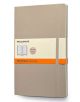 Голям бежов тефтер Moleskine с меки корици, линиран - Moleskine - 9788867323623-1-thumb