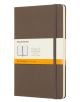 Голям кафяв тефтер Moleskine Classic Earth Brown с твърди корици и линирани страници - Moleskine - Moleskine - Жена, Мъж - Moleskine - Classic - 8058341716090-1-thumb