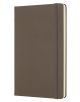 Голям кафяв тефтер Moleskine Classic Earth Brown с твърди корици и линирани страници - Moleskine - Moleskine - Жена, Мъж - Moleskine - Classic - 8058341716090-2-thumb