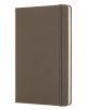 Голям кафяв тефтер Moleskine Classic Earth Brown с твърди корици и нелинирани страници - Moleskine - Moleskine - Жена, Мъж - Moleskine - Classic - 8058341716106-2-thumb