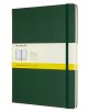 Голям лавровозелен тефтер Moleskine Classic Myrtle Green с твърди корици и листа на малки квадратчета - Moleskine - Moleskine - Жена, Мъж - Moleskine - Classic - 8058647629124-1-thumb
