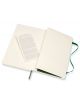 Голям лавровозелен тефтер Moleskine Classic Myrtle Green с твърди корици и листа на малки квадратчета - Moleskine - Moleskine - Жена, Мъж - Moleskine - Classic - 8058647629124-5-thumb