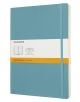 Голям пастелносин тефтер Moleskine Classic Reef Blue с меки корици и линирани страници - Moleskine - Moleskine - Жена, Мъж - Moleskine - Classic - 8058341715543-1-thumb