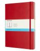 Голям червен тефтер Moleskine Classic Red Scarlet Dotted с твърди корици и листа на точки - Moleskine - Moleskine - Жена - Moleskine - Classic - 8055002855112-1-thumb