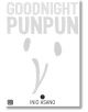 Корицата на Goodnight Punpun, Vol. 7 изобразява просто, абстрактно лице с две точковидни очи и извита уста, като подчертава последния том на тази манга за порастването със заглавието, изписано с големи сиви букви в горната част.-2-thumb
