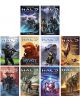Колекцията Halo Master Chief - 10 книги включва десет романа, всеки от които има уникална илюстрована корица с бронирани войници и футуристични сцени. Всяка книга показва на видно място логото на Halo, както и заглавието и името на автора.-2-thumb