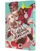 Корица на "Ханако, духът от тоалетната - том 2": Романтична хорър комедия в академия Камоме с момче в черна униформа и шапка и момиче с дълга светла коса.-1-thumb
