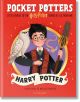 На илюстрованата корица на "Хари Потър" (Pocket Potters) са изобразени Хари с метла и Хедуиг, заобиколен от вълшебни искри и златен снич - идеален за феновете на тази очарователна колекционерска поредица.-1-thumb