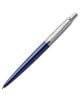 Синя химикалка Parker Royal Jotter Blue CT със сребърен клипс и връх, с гравирана стрелка, налична в Книжарница Orange.-1-thumb