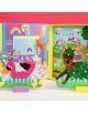 Игра за преобличане Floss & Rock Pets pop-up book представя кучета и котки в костюми на ярки фонове с дъги, балони и празнична сцена в парка под ярко розово небе.-9-thumb
