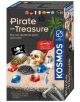 The Игрален комплект Kosmos: Пиратско съкровище е STEM комплект за деца на възраст 7-10 години с блестящи камъни, монети, череп, пиратско знаме, инструменти за разкопки в пясъка и занимание с висулка от череп, вдъхновено от археологически разкопки.-1-thumb