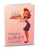 iGreet Картичка - Happy Cake & Wine Day - IGreet - IGreet - Жена, Момиче - 3800500195520-1-thumb