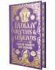 Колекционерско издание, "Индийски митове и легенди" е лилаво-златиста книга за митология с богато украсени мотиви, с илюстрация на Ганеша в горната част и коронована фигура в долната.-1-thumb