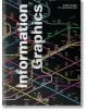 Корицата на 45-ото издание на Information Graphics представя жива визуализация на данни в стил карта на метрото с имена на технологични компании и удебелен вертикален бял текст с надпис "Information Graphics". Имената на авторите са показани в горния десе-1-thumb