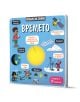 Корицата на "Искам да знам! Времето" е цветна, с текст и етикети на български език, с изобразени слънце, облаци, сателит, дете с чадър, метеорологични инструменти и природни явления.-1-thumb