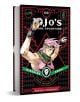 Корицата на JoJo's Bizarre Adventure: Част 2--Бойна тенденция, том 3 представя Цезар Антонио Цепели с розова коса и зелена лента за глава, позиращ на смел геометричен фон в тази стилна манга на Хирохико Араки.-1-thumb