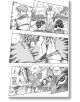 На страница от мангата "JoJo's Bizarre Adventure Part 4--Diamond Is Unbreakable, Vol. 5" русокос мъж се обръща към двама души, казвайки, че трябва да предаде документи - напрегнат момент, напомнящ драмата на "Fullmetal Alchemist".-4-thumb