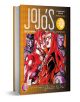 Корицата на JoJo's Bizarre Adventure: Част 5 - Златен вятър, том 3 демонстрира ярки цветове и динамични рисунки на героите, улавяйки уникалния стил на емблематичната манга поредица на Hirohiko Araki от Shonen Jump.-1-thumb