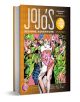 Корицата на JoJo`s Bizarre Adventure с твърди корици: Част 5 - Златен вятър, том 6 включва петима стилни герои в цветни костюми със смели пози, заглавието и логото на поредицата в горната част и Златен вятър на гръбнака.-1-thumb