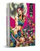 В луксозната книжка с твърди корици JoJo's Bizarre Adventure Pt. 6 - Stone Ocean, Vol. 9 е представена уверена, розовокоса жена с плитки сред рози, на фона на яркорозов фон и голяма луна.-1-thumb