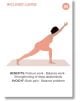 Илюстрация от JustAsana - Yoga for Mothers показва човек в наклонена поза на постелка, като подчертава предимствата като подобрена стойка, баланс и сила на ядрото - чудесно за йога за бременни; консултирайте се с лекар, ако имате болки в гърба или проблем-5-thumb