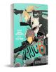 На корицата на „Кайджу № 8: Ексклузивно за Трета дивизия“ са изобразени три героя в аниме стил, облечени във футуристични доспехи, сред които Кафка от Трета дивизия и фигура в костюм на звяр. Ярките цветове и изпъкналият текст подчертават научнофантастичн-1-thumb