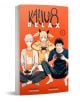 На корицата на „Kaiju No. 8: Relax“, том 1, са изобразени трима герои, борещи се с кайджу, които седят и играят видеоигри на оранжев фон, като в горната част е изписано заглавието с едри букви, а отпуснатите герои представляват Японските отбранителни сили-1-thumb