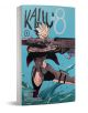 На корицата на „Кайджу № 8“, том 11, е изобразен Кафка Хибино в футуристична броня с голямо оръжие, със синя вода в краката му и впечатляващ син фон, символизиращ борбата на Японските отбранителни сили срещу кайджу.-1-thumb