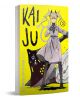 На корицата на „Кайджу № 8“, том 3, е изобразен сериозен блондин, член на Японските отбранителни сили, облечен в сива униформа и въоръжен с голям меч, който стои над победен кайджу на яркожълт фон.-1-thumb
