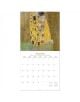 Календар Grupo Erik - Gustav Klimt, 2026 година показва The Kiss над календара за декември, с отбелязани празници като Коледа и Нова година.-3-thumb