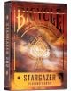 Кутия карти за игра Bicycle Stargazer 202 с металически златно-червен дизайн и голям асо пика отпред, изработени с класическо Air Cushion покритие за плавно размесване.-1-thumb