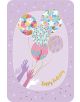 Картичка Editor: Happy Birthday, балони - Editor - Groupe Editor - Жена, Момиче - 9980800066-thumb