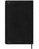 Класически черен ежедневник тефтер-органайзер Moleskine Black 2026 г. С меки корици, обли ъгли, ластик и лента за отбелязване - идеален избор за вашия график и бележки.-7-thumb