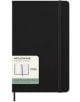 Класически черен седмичен тефтер-органайзер Moleskine Black 2026 г. С твърди корици, ластик за затваряне и картонен ръкав с бранда, описанието и илюстрацията на вътрешните страници.-1-thumb