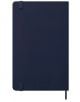 Класически син ежедневник тефтер-органайзер Moleskine Sapphire Blue 2026 г. С твърди корици, заоблени ъгли и две ластични ленти - идеален избор за дневен планер.-7-thumb