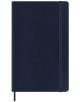 Класически син седмичен тефтер-органайзер Moleskine Sapphire Blue 2026 г. С меки корици има еластична лента, отбелязка и е идеален за седмично планиране.-2-thumb