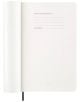 Класически син седмичен тефтер-органайзер Moleskine Sapphire Blue 2026 г. С меки корици има страница за контакт при загуба, място за награда, черна разделителна лента и класически дизайн - идеален за седмично планиране.-3-thumb