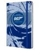 Класически тефтер Moleskine Limited Editions 007 Blue с твърди корици и линирани страници - Moleskine - Moleskine - Жена, Мъж, Момиче, Момче - Moleskine - 007 - 8053853603845-1-thumb