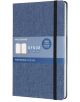 Класически тефтер Moleskine Limited Editions Denim Antwerp Blue с твърди корици и линирани страници - Moleskine - Moleskine - Жена, Мъж - Moleskine - Denim - 8058647626246-1-thumb