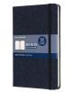Класически тефтер Moleskine Limited Editions Denim Prussian Blue с твърди корици и линирани страници - Moleskine - Moleskine - Жена, Мъж - Moleskine - Denim - 8058647626277-1-thumb