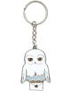 Очарователен ключодържател Grupo Erik Harry Potter - Hedwig във вид на бяла сова с различни очи, кацнала върху плик с червен печат - идеален аксесоар за почитателите на Хари Потър.-1-thumb
