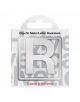 Метален книгоразделител Helvetica - Буква R - That Company Called IF - 5035393929183-thumb