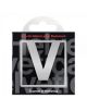 Метален книгоразделител Helvetica - Буква V - That Company Called IF - 5035393929220-thumb