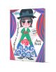 На ярката корица на "Книжко моя сладкодумна" е изобразено момиче с къса тъмна коса, розови бузи и черна шапка, което държи ноти. Вихрените цветове и текстът на кирилица подчертават детските стихотворения на Асен Босев.-1-thumb