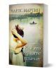 Корица на книгата Когато щурците плачат: жена в бяла рокля с ръце на главата, малка лодка на езеро сред дървета - визуален намек за изцеление на сърцето и емоционална история.-1-thumb