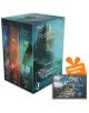 Кутия с три фентъзи книги на Робин Хоб на български език, озаглавена Колекция "Придворният убиец", с илюстрирани корици с дракони и замък, плюс бонус карта за подарък и карта.-1-thumb