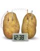 Комплект 4M Зелена наука - Картофен часовник включва две картофи, свързани с проводници към цифров часовник, който показва 12:38 - чудесен пример за детски научни експерименти и играчки.-3-thumb