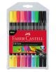 Комплект двустранни флумастери Faber-Castell - 10 неонови цвята - Faber-Castell - Faber-Castell - Момиче, Момче - Faber-Castell - Neon - 4005401511090-thumb